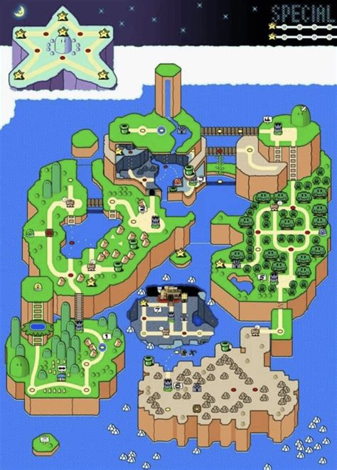 Super Mario World world map : r/gaming