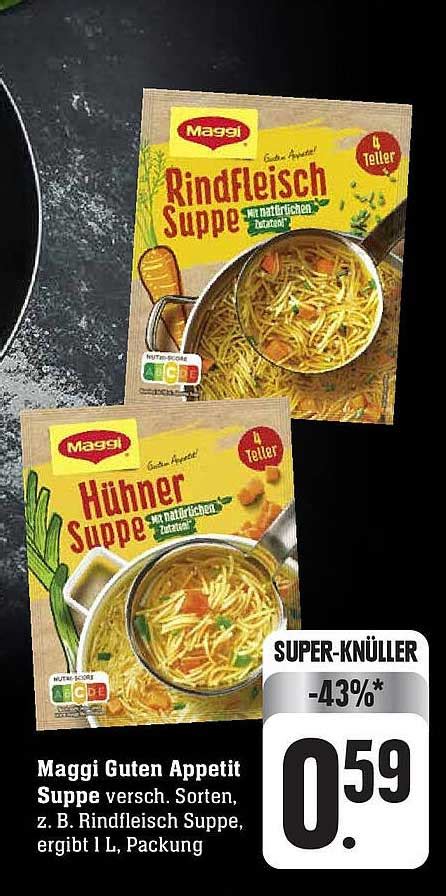 Maggi Guten Appetit Suppe Angebot Bei EDEKA 1Prospekte De