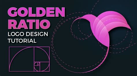 How To Design A Logo With Golden Ratio Adobe Illustrator Tutorial