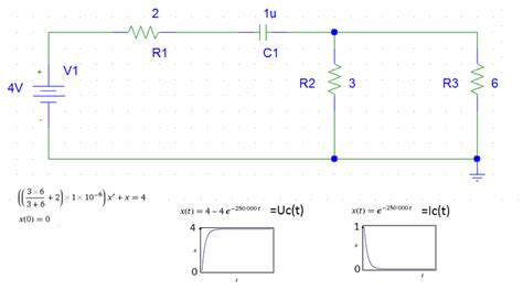 Rc Circuit Differential Equations