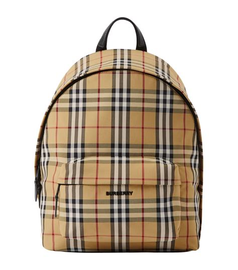 Burberry Vintage Check Backpack Harrods Us