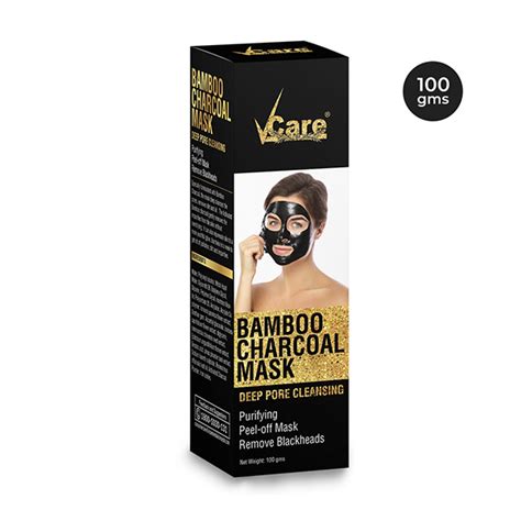 Buy Vcare Bamboo Charcoal Peel Off Face Mask 100 Gm Online At