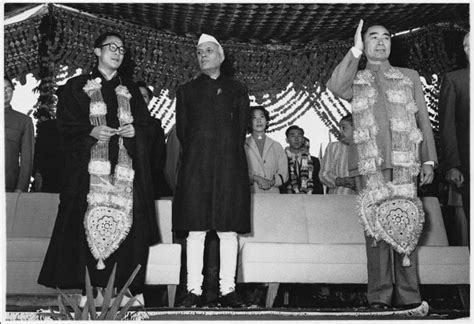 Dalai Lama, Jawaharlal Nehru & Zhou Enlai (January 1957) [700x479] : r/HistoryPorn