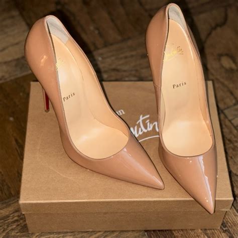 Christian Louboutin Shoes Christian Louboutin Nude Patent Leather