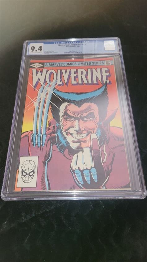 Marvel KEY Comics WOLVERINE 1 CGC 9 4 OW W 181 FIRST SOLO SERIES 1982