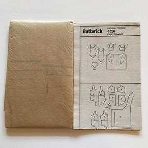 Butterick 4526 One Piece Swimsuit Bikini Sarong Wrap Misses 14 20 Uncut Sewing Pattern Etsy