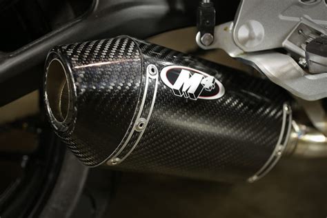 M4 Exhaust Carbon Fiber Slip On 2015 2017 Yamaha Fz 07