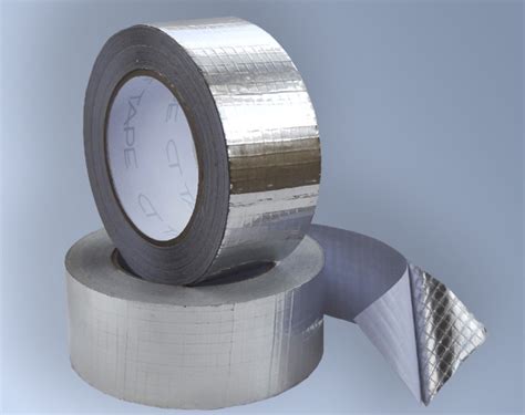 Ct Ff 2520 B5 Fiberglass Mesh Reinforced Self Adhesive Aluminium Foil Tape