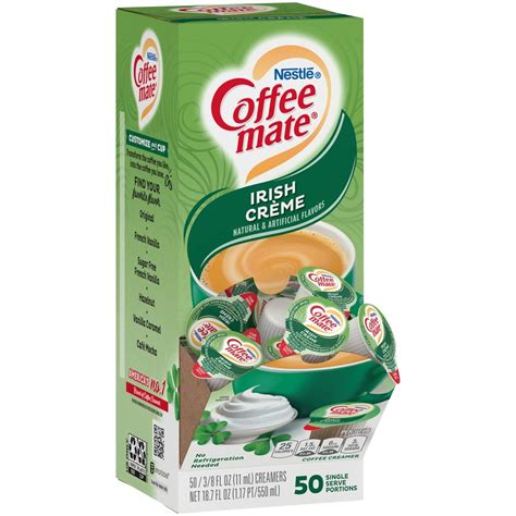 Coffee-Mate Irish Creme Liquid Creamer 50 Single Serve 3/8 FL OZ | eBay