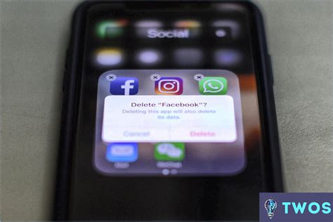 Cómo eliminar una cuenta de redes sociales Twos es 2024