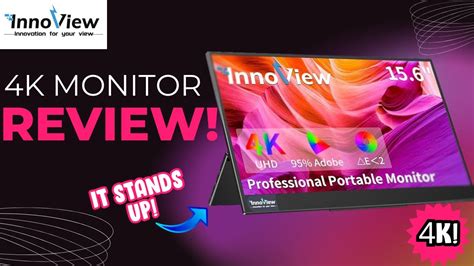 This InnoView 4K Portable Monitor Is Made For Gamers Content Creators