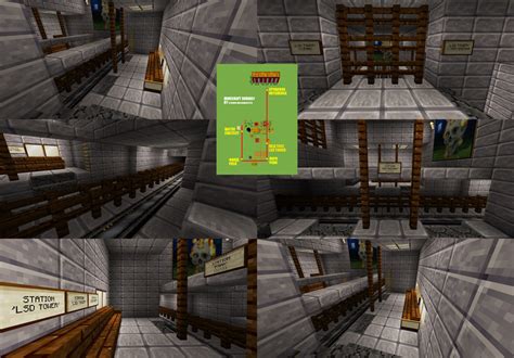 Minecraft SUBWAY by KyzKrus on DeviantArt