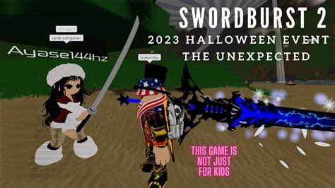 Swordburst 2 2023 Halloween Event The Unexpected Youtube