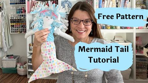 Mermaid Tail Tutorial And Free Pattern Youtube