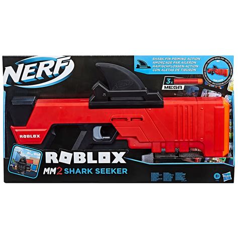 Nerf Nerf Roblox Mm Shark Seeker Blaster Multi Format And