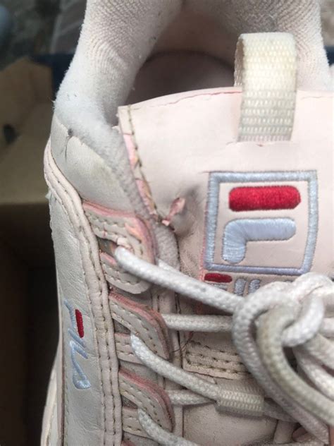 Authentic Fila Disruptor In Nude Pink On Carousell