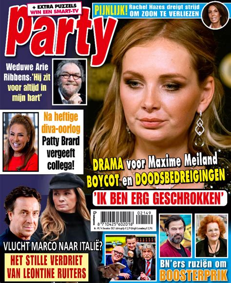 Tijdschrift Party 49 December 2021 Pers Wereld