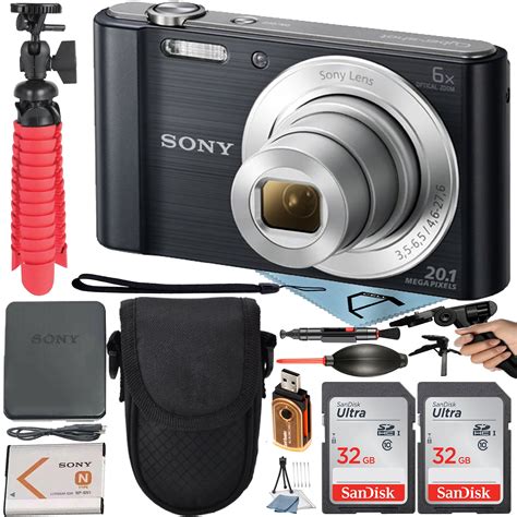 Sony Cyber-Shot DSC-W810 20.1 MP Digital Camera + Point and Shoot