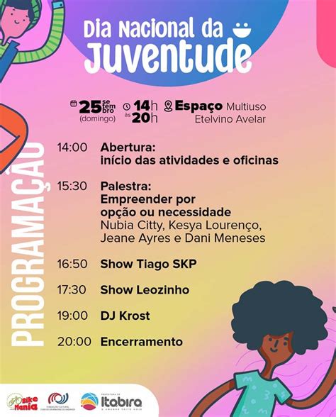 Itabira Celebra Neste Domingo O Dia Nacional Da Juventude