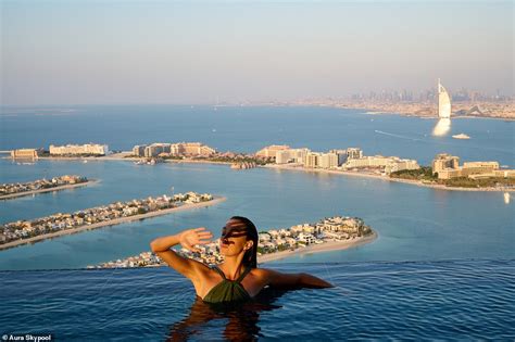 First Look At The World S Highest Infinity Pool In Dubai The Aura