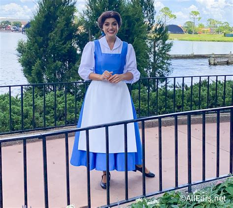 Wdw Epcot Princess Belle Meet And Greet Allears Net