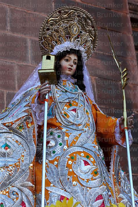 Magical Andes Photography Figure Of San Sebastian Corpus Christi