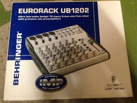 Mixer Behringer Eurorack Ub Kaufen Auf Ricardo