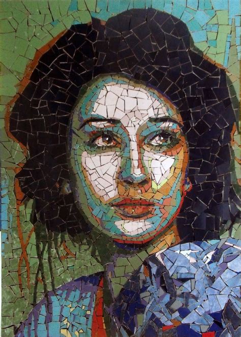 Mosaic art, Mosaic tile art, Mosaic portrait