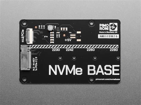 Pimoroni Nvme Base For Raspberry Pi 5 Pim699 Id 5845 Adafruit Industries Unique And Fun Diy