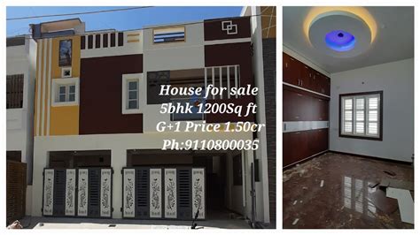 Bhk Beautiful Independent House For Sale G Price Cr Neg Youtube