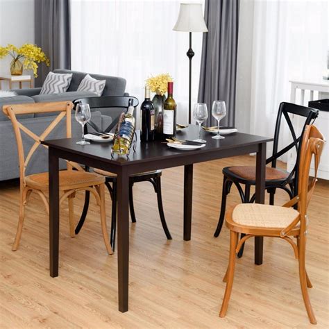 Modern Rectangle Wood Dining Table