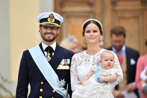 Photo Le prince Carl Philip et la princesse Sofia de Suède avec leur