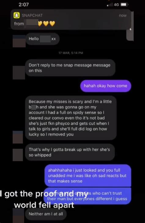 Woman Shares Texts Proving Boyfriend Was Cheating In TikTok Video