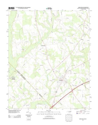 Rowland, NC-SC (2013, 24000-Scale) Map by United States Geological ...