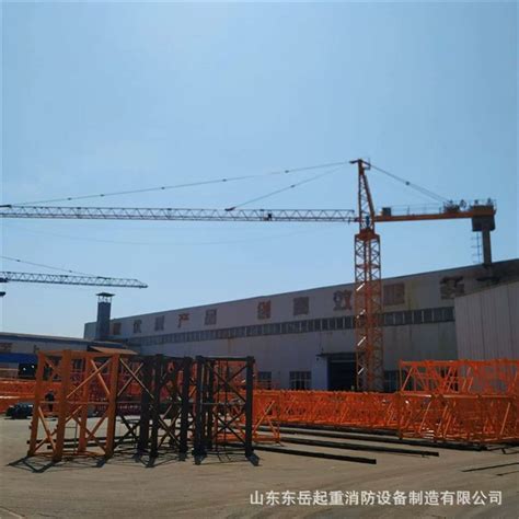 Factory Direct Price 6ton Qtz100 6013 Building Construction Tower Crane