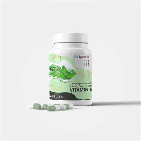 Evening Primrose Oil With Vitamin E Nature Nutricia