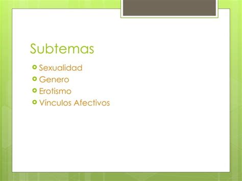 Las Cuatro Potencialidades De La Sexualidad Humana 2 PPT