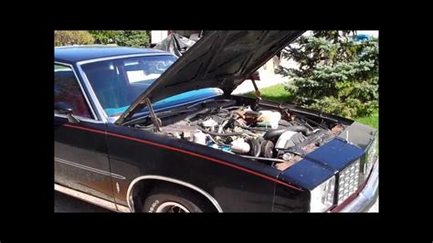 1979 Cutlass 403 Swap Day Two Cold Start Classic G Body Garage Youtube