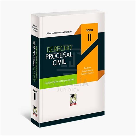 Derecho Procesal Civil Nulidad De Los Actos Procesales Tomo 2