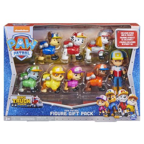 The Paw Patrol Figure Gift Pack Includes Five Action Figures