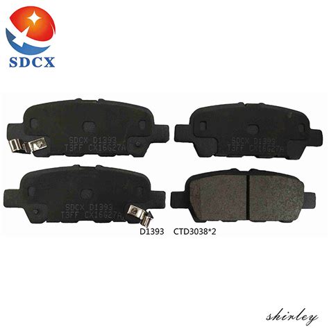 U Pad D1393 8501 D1415 8405 D1244 D1244m Chinese Manufacturer Brake