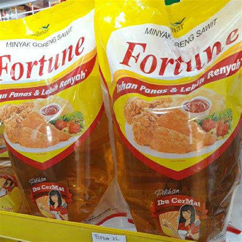 Jual Minyak Goreng Fortune L Kemasan Pouch Refill Liter Shopee