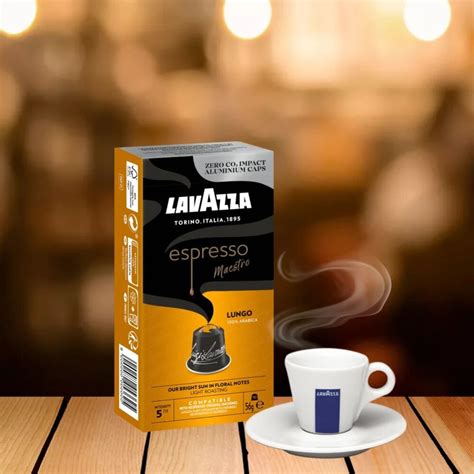 Кофе в капсулах Lavazza ESPRESSO MAESTRO LUNGO для кофемашин Nespresso