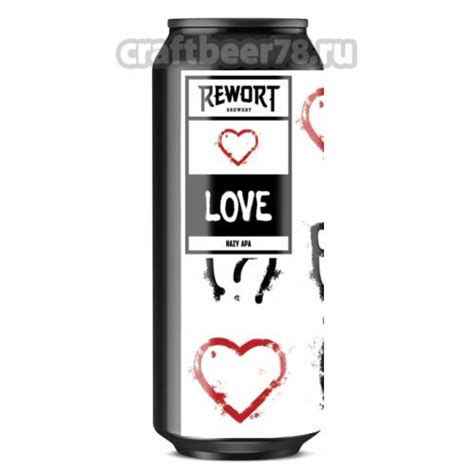 Пиво Love - Rewort (0,5л). Купить пиво в СПб - craftbeer78.ru