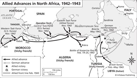 Wwii North Africa Map