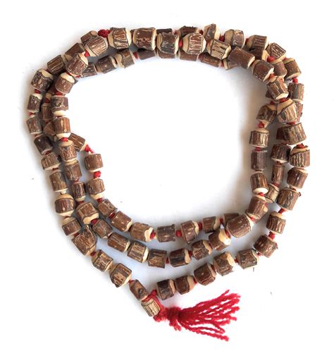 Buy Beads Tulsi Basil Japa Mala For Chanting Necklace The Hare