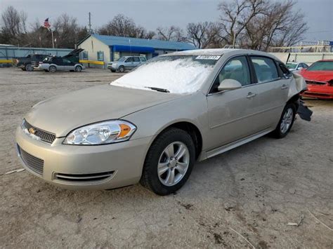 2012 CHEVROLET IMPALA LS For Sale KS WICHITA Mon Feb 26 2024