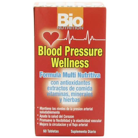 Bio Nutrition Blood Pressure Wellness Tablets Cornerstone For