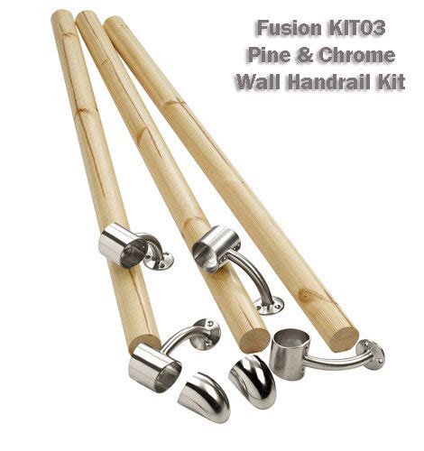 Fusion Wall Handrail Kit Stair Banister Rail Kit