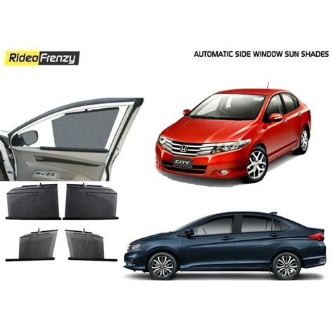 Buy Honda City Ivtecidtec Automatic Side Window Sun Shades Online At Low Prices Rideofrenzy